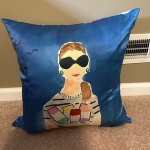 Kate Spade New York Silk Throw Pillow NWOT